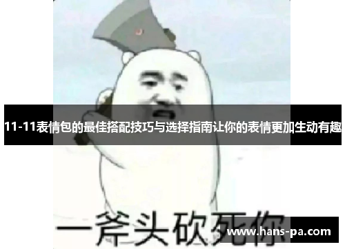 11-11表情包的最佳搭配技巧与选择指南让你的表情更加生动有趣