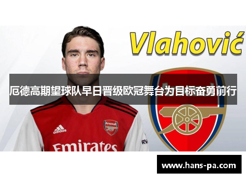 厄德高期望球队早日晋级欧冠舞台为目标奋勇前行