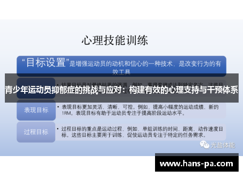青少年运动员抑郁症的挑战与应对:构建有效的心理支持与干预体系 青少年运动员抑郁症的挑战与应对:构建有效的心理支持与干预体系